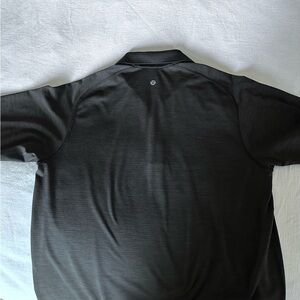 Lululemon Black Polo Shirt